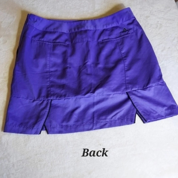 Adidas ClimacoolTennis Picklball Purple‎ Black Trim Skort - Picture 6 of 11